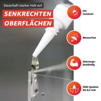 Everglue Sekundenkleber Gel tropffrei transparent 20g Tube